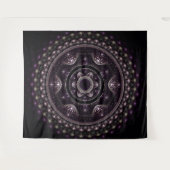 Mandala Wandteppich (Vorderseite (Horizontal))