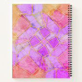 Mandala warm Chalk Sketch Notizblock (Rückseite)