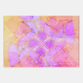 Mandala Warme Kreide Skizze Geschenkpapier Set (Vorderseite)