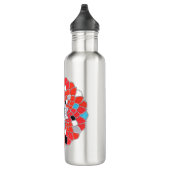 Mandala water bottle  edelstahlflasche (Rechts)
