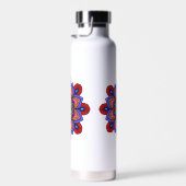 Mandala water bottle trinkflasche (Rechts)