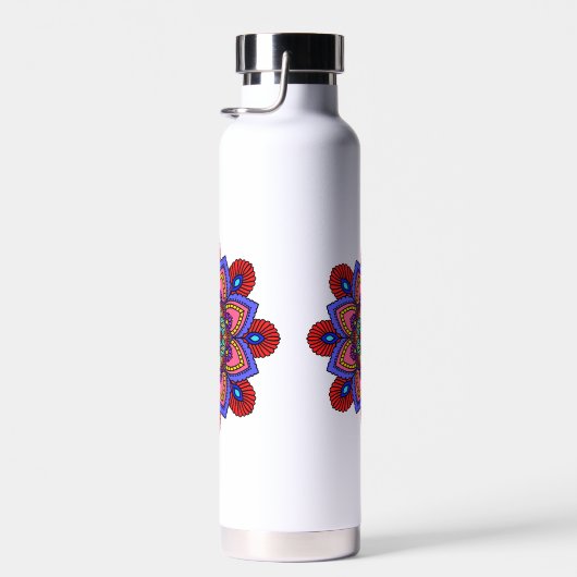 Mandala water bottle trinkflasche (Rechts)