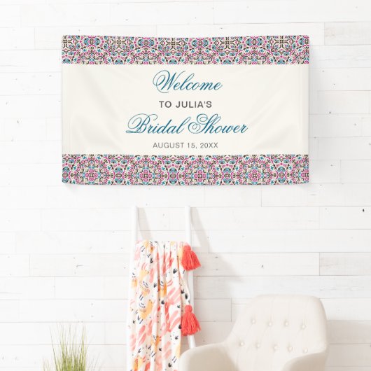 Mandala Wedding Banner (Insitu)