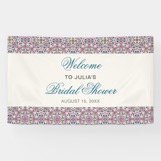 Mandala Wedding Banner (Horizontal)