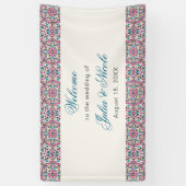 Mandala Wedding Banner (Vertikal)
