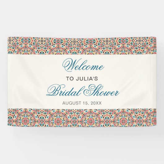 Mandala Wedding Banner (Horizontal)