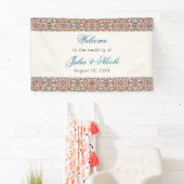 Mandala Wedding Banner (Insitu)