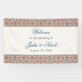 Mandala Wedding Banner (Horizontal)