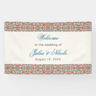 Mandala Wedding Banner