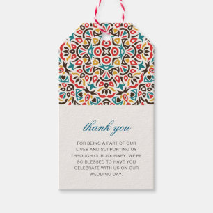 Mandala Wedding Geschenkanhänger