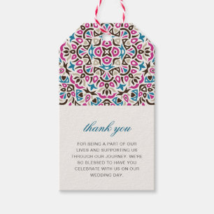 Mandala Wedding Geschenkanhänger