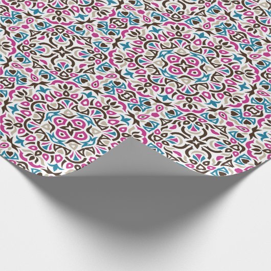 Mandala Wedding Geschenkpapier (Ecke)
