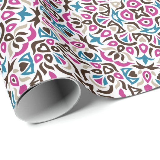 Mandala Wedding Geschenkpapier (Rolleneckpunkt)