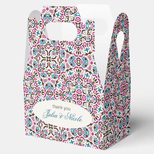 Mandala Wedding Geschenkschachtel (Geöffnet)