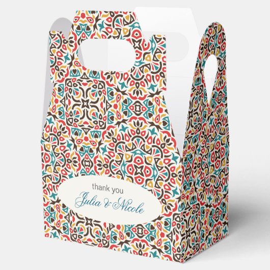 Mandala Wedding Geschenkschachtel (Geöffnet)