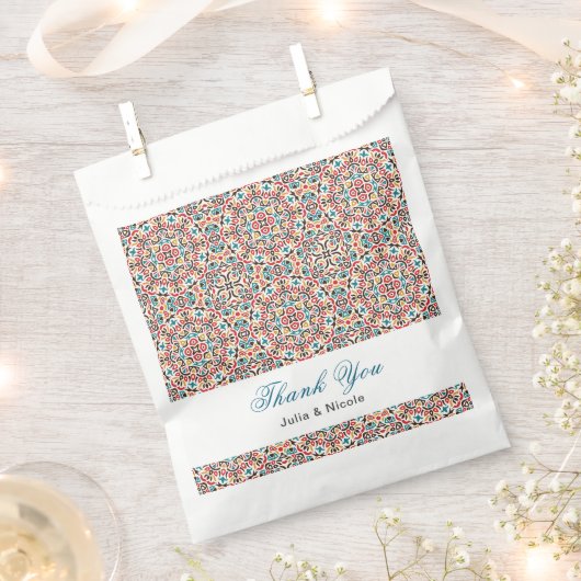 Mandala Wedding Geschenktütchen (Ausgeschnitten)