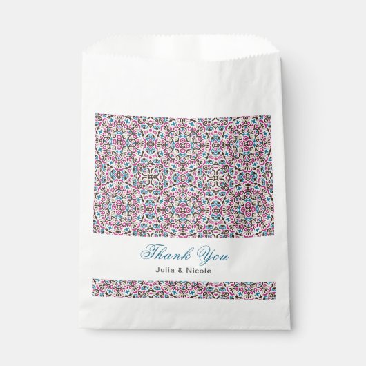 Mandala Wedding Geschenktütchen (Vorderseite)