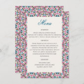 Mandala Wedding Menükarte (Vorne/Hinten)