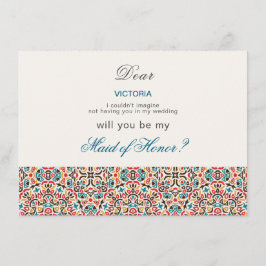 Mandala Wedding Menükarte