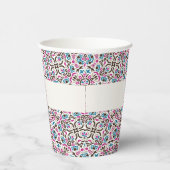 Mandala Wedding Pappbecher (Rechts)