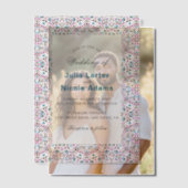 Mandala Wedding Pergament Einladungen (Versatz (Ehepaar))