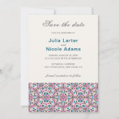 Mandala Wedding Save The Date (Vorderseite)
