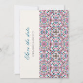 Mandala Wedding Save The Date (Rückseite)