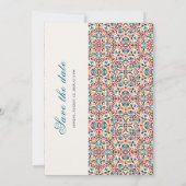 Mandala Wedding Save The Date (Rückseite)