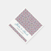 Mandala Wedding Serviette (Ecke)