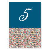 Mandala Wedding Tischnummer (Vorderseite)