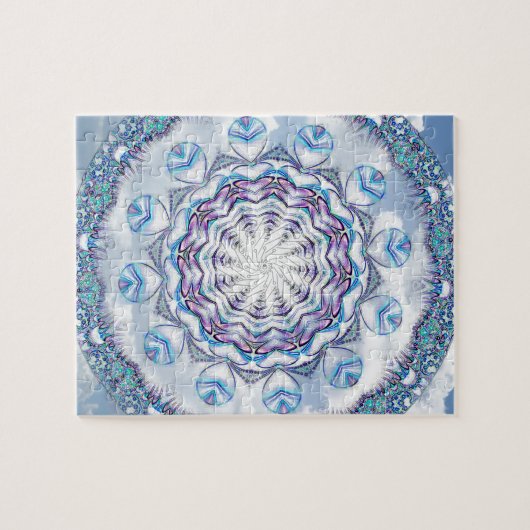 Mandala-Wolke Puzzle (Horizontal)