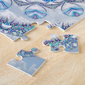 Mandala-Wolke Puzzle (Seite)