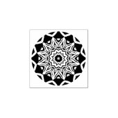 Mandala Wood Art Briefmarke Gummistempel (Prägung)