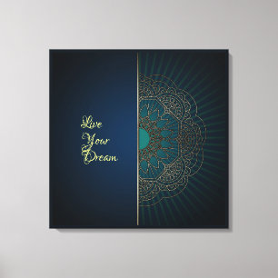 Mandala - Wrapped Canvas Leinwanddruck