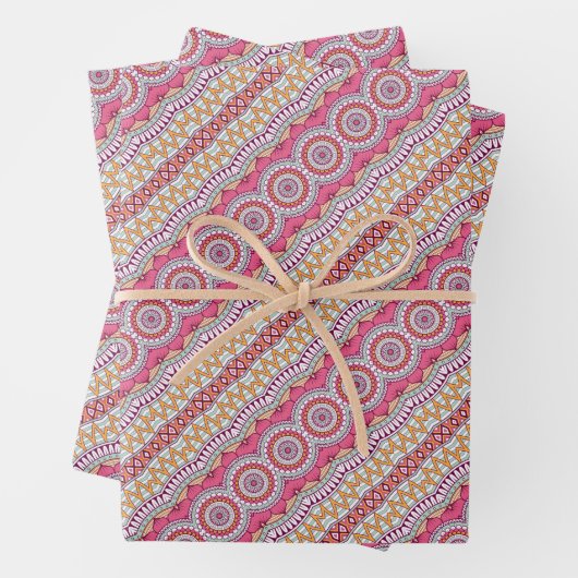 Mandala Wrapping Geschenkpapier Set (Beispiel)