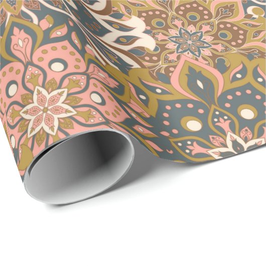 Mandala Wrapping Paper Geschenkpapier (Rolleneckpunkt)