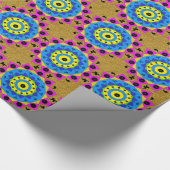 Mandala Wrapping Paper Geschenkpapier (Ecke)