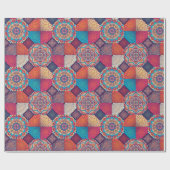Mandala Wrapping Paper Geschenkpapier (Flach)