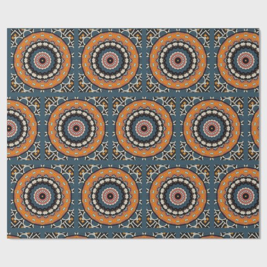 Mandala Wrapping Paper Geschenkpapier (Flach)