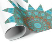 Mandala Wrapping Paper Geschenkpapier (Rolleneckpunkt)