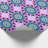 Mandala Wrapping Paper Geschenkpapier (Ecke)