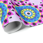 Mandala Wrapping Paper Geschenkpapier (Rolleneckpunkt)