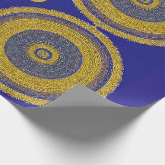Mandala Wrapping Paper Geschenkpapier (Ecke)