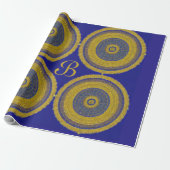 Mandala Wrapping Paper Geschenkpapier (Ungerollt)