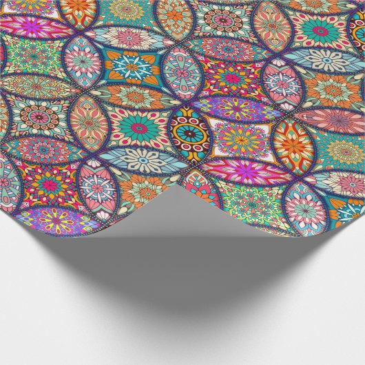 Mandala Wrapping Paper Geschenkpapier (Ecke)