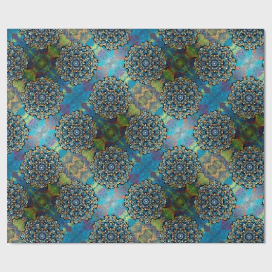 Mandala Wrapping Paper Geschenkpapier (Flach)