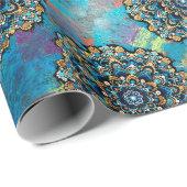 Mandala Wrapping Paper Geschenkpapier (Rolleneckpunkt)