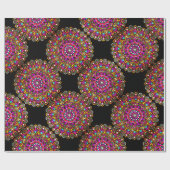Mandala Wrapping Paper knacken Geschenkpapier (Flach)