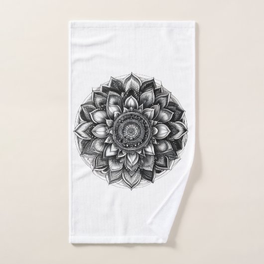 Mandala-Wurfdecke Handtuch (Handtuch)