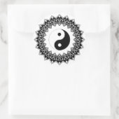 Mandala Yin Yang Large Sticker (Tasche)